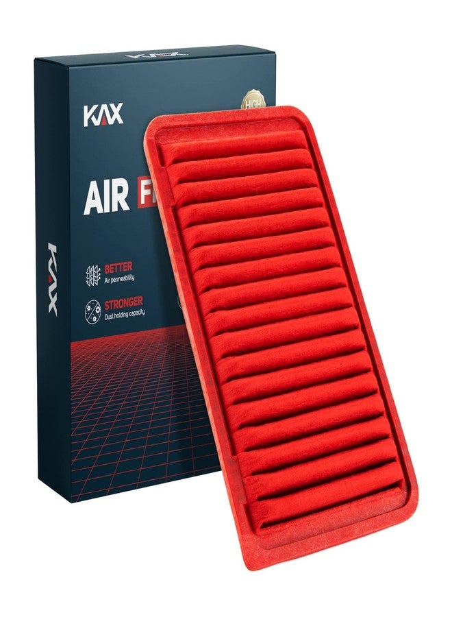 KAX فلتر هواء محرك KAX الممتاز، GAF007 (CA9360)، بديل لسيارات تويوتا كامري 2002-2011، سيينا 2004-2010، هايلاندر 2001-2007/2009-2013، سولارا 2004-2008، لكزس ES300، ES330، RX330، RX350 - Image 1